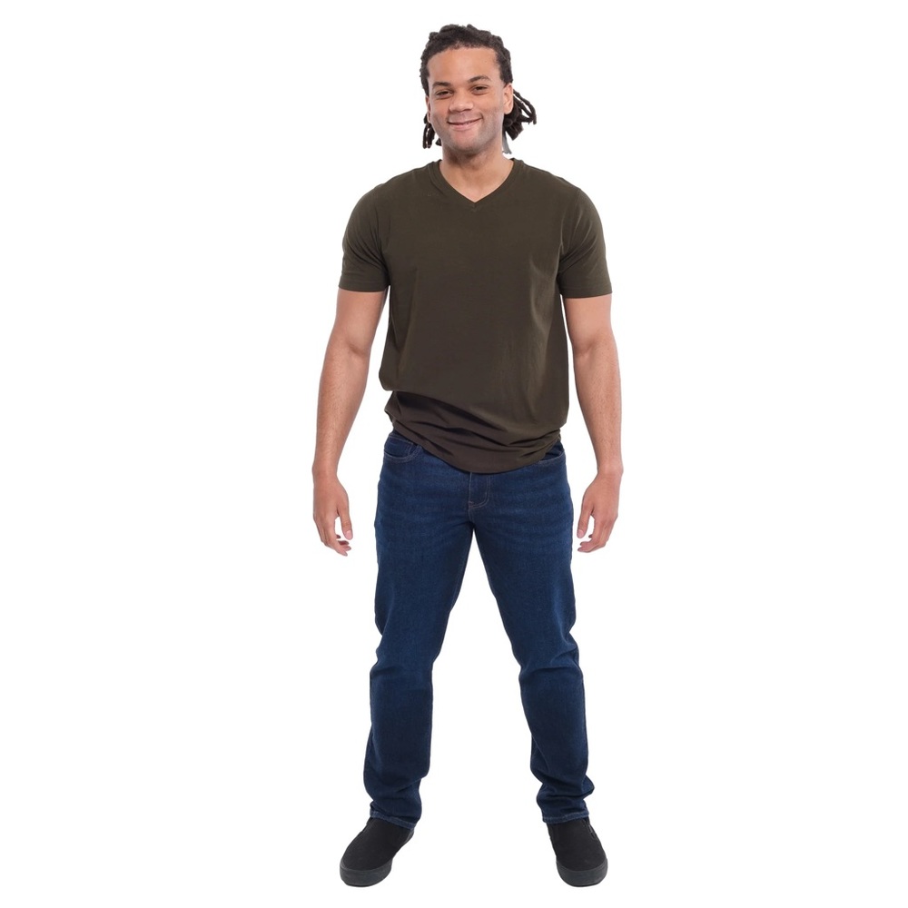 The perfect Jean NYC Athletic Fit, Mariner-DKBlue. Plus and extra long sizes